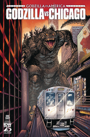 [Godzilla vs. America - Chicago #1 (Cover B - Tim Seely)]