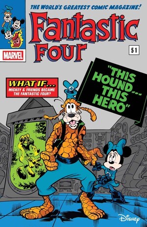 [Fantastic Four (series 7) No. 29 (Cover B - Paolo Mottura Disney What If...? Variant)]