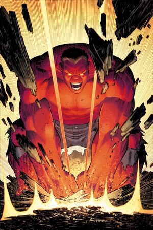 [Red Hulk No. 1 (Cover M - John Romita Jr. Full Art Incentive)]