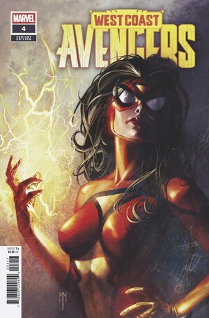 [West Coast Avengers (series 4) No. 4 (Cover K - Marco Mastrazzo Incentive)]