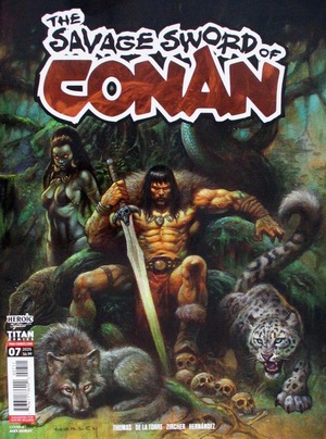 [Savage Sword of Conan (series 3) #7 (Cover A - Alex Horley)]