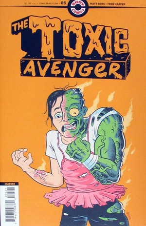 [Toxic Avenger (series 2) #5 (Cover B - Matt Bors Incentive)]