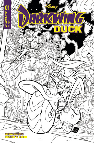 [Darkwing Duck (series 3) #1 (Cover M - Ciro Cangialosi Line Art Incentive)]