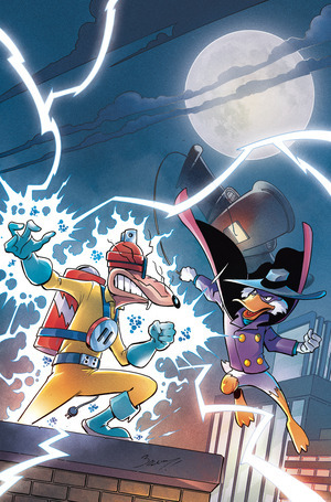 [Darkwing Duck (series 3) #1 (Cover N - Mark Bagley Full Art Foil Incentive)]