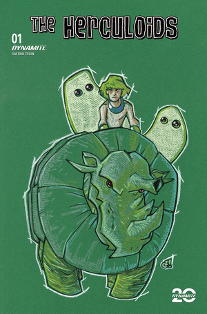 [Herculoids #1 (Cover L - Craig Rousseau Pastel Art Incentive)]