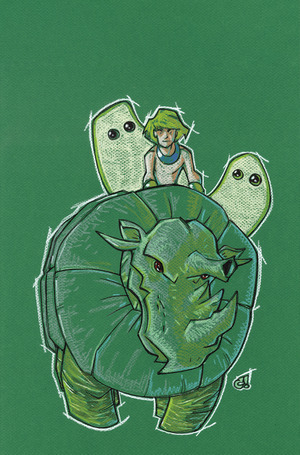 [Herculoids #1 (Cover U - Craig Rousseau Pastel Art Full Art Incentive)]