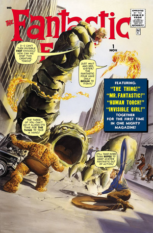 [Fantastic Four Vol. 1, No. 1 Facsimile Edition (2nd printing, 2025 printing, Cover B - Alex Ross)]