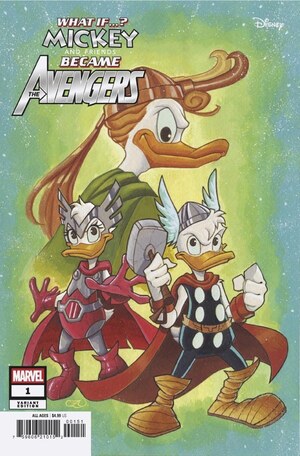 [What If...? - Mickey & Friends Became the Avengers No. 1 (Cover E - Chrissie Zullo)]