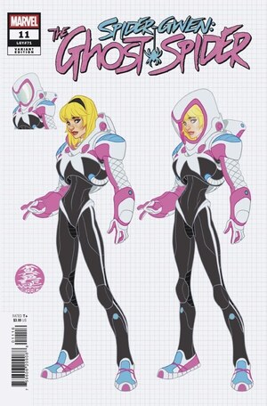 [Spider-Gwen: Ghost-Spider (series 2) No. 11 (Cover J - Mark Brooks Character Design Incentive)]