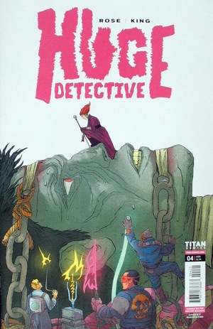 [Huge Detective #4 (Cover B - Magenta King)]