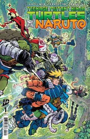 [Teenage Mutant Ninja Turtles x Naruto #1 (2nd printing, Cover A - Jorge Corona)]