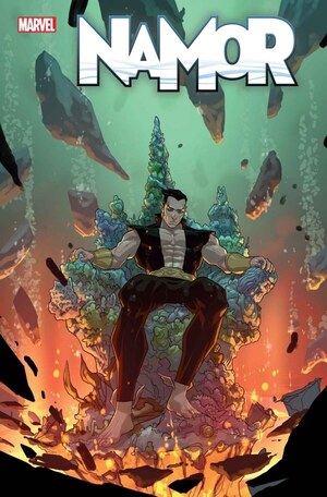 [Namor (series 2) No. 8 (Cover B - Pete Woods)]