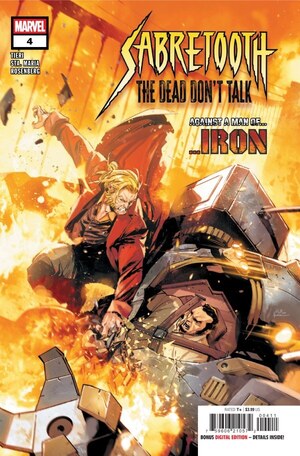 [Sabretooth - Dead Don't Talk No. 4 (Cover A - Rafael de Latorre)]