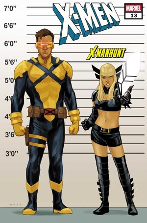 [X-Men (series 7) No. 13 (Cover D - Phil Noto Connecting X-Manhunt Variant)]