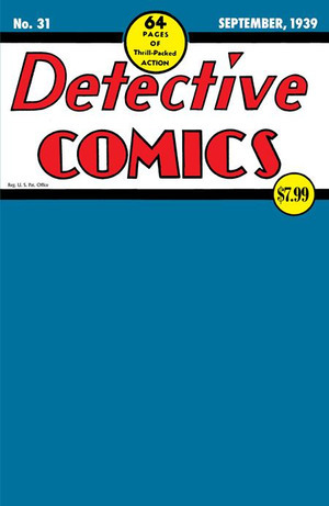 [Detective Comics 31 Facsimile Edition (Cover C - Blank)]