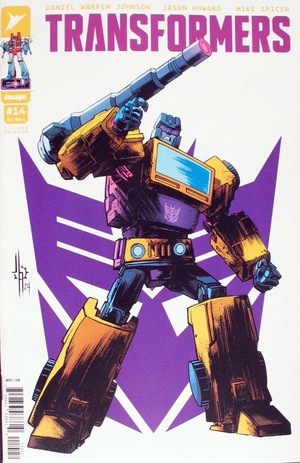 [Transformers (series 4) #14 (2nd printing, Cover B - Jason Howard Autobot)]