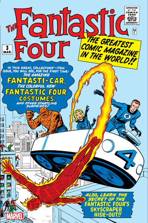 [Fantastic Four Vol. 1, No. 3 Facsimile Edition (Cover A - Jack Kirby)]