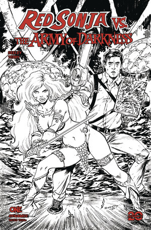 [Red Sonja vs. the Army of Dead #1 (Cover L - Tim Seeley Line Art Incentive)]