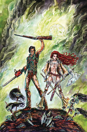 [Red Sonja vs. the Army of Dead #1 (Cover N - Nikkol Jelenic Full Art Incentive)]