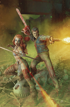 [Red Sonja vs. the Army of Dead #1 (Cover P - Bjorn Barends Full Art Incentive)]