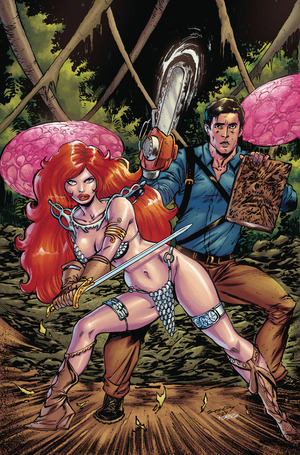 [Red Sonja vs. the Army of Dead #1 (Cover Q - Tim Seeley Full Art Incentive)]