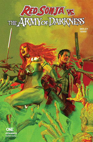 [Red Sonja vs. the Army of Dead #1 (Cover V - Mark Spears Green Incentive)]