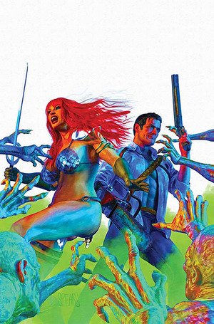 [Red Sonja vs. the Army of Dead #1 (Cover X - Mark Spears White Full Art Incentive)]