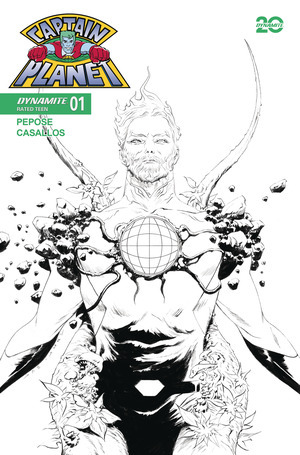 [Captain Planet #1 (Cover L - Jae Lee Line Art Incentive)]