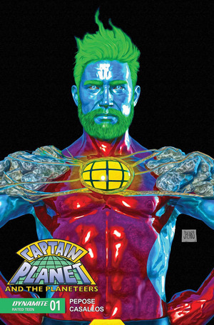 [Captain Planet #1 (Cover S - Mark Spears Black Foil)]