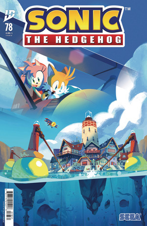 [Sonic the Hedgehog (series 2) #78 (Cover C - Nathalie Fourdraine Incentive)]