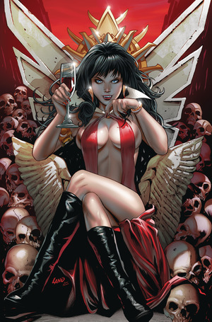 [Vampirella (series 9) #2 (Cover V - Greg Land Full Art Incentive)]