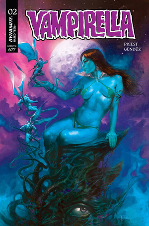 [Vampirella (series 9) #2 (Cover Z - Lucio Parrillo Ultraviolet)]