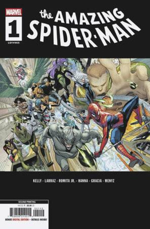 [Amazing Spider-Man (series 7) No. 1 (2nd printing, Cover A - Pepe Larraz)]