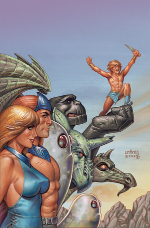 [Herculoids #4 (Cover K - Joseph Michael Linsner Full Art Incentive)]