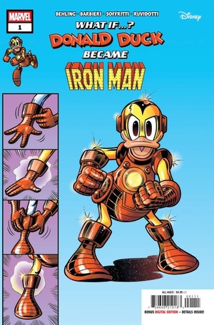 [What If...? - Donald Duck Became Iron Man No. 1 (Cover A - Donald Soffritti)]