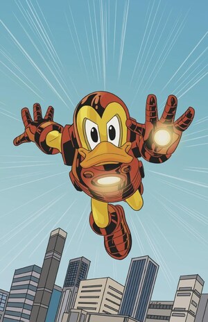 [What If...? - Donald Duck Became Iron Man No. 1 (Cover J - Phil Noto Full Art Incentive)]
