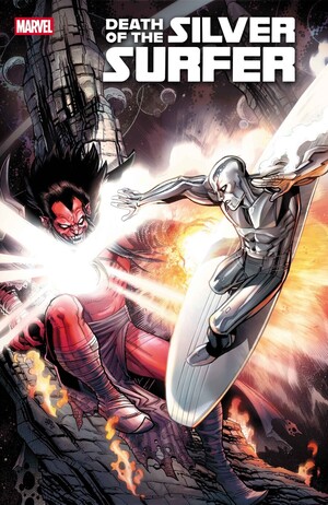 [Death of the Silver Surfer No. 1 (1st printing, Cover M - Nick Bradshaw Incentive)]
