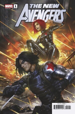 [New Avengers (series 5) No. 1 (Cover D - Derrick Chew Character A Variant)]