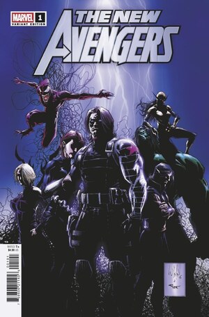 [New Avengers (series 5) No. 1 (Cover I - Whilce Portacio Spoiler Homage)]