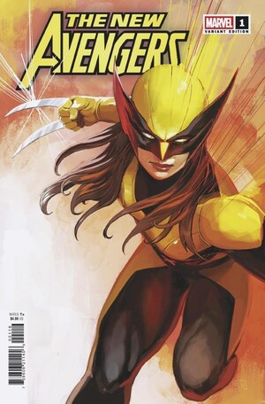 [New Avengers (series 5) No. 1 (Cover J - Stephanie Hans Incentive)]