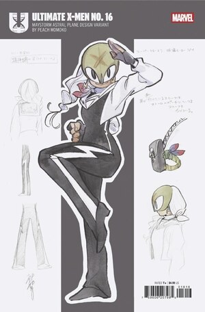 [Ultimate X-Men (series 3) No. 16 (Cover J - Peach Momoko Character Design Incentive)]
