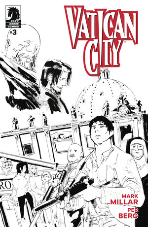 [Vatican City #3 (Cover B - Per Berg B&W)]