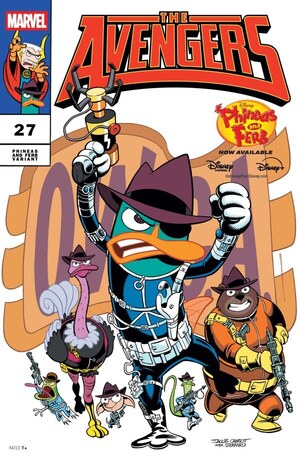 [Avengers (series 8) No. 27 (Cover E - Jacob Chabot Phineas & Ferb Variant)]