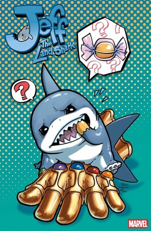 [Jeff the Land Shark No. 1 (1st printing, Cover D - Rickie Yagawa Foil)]