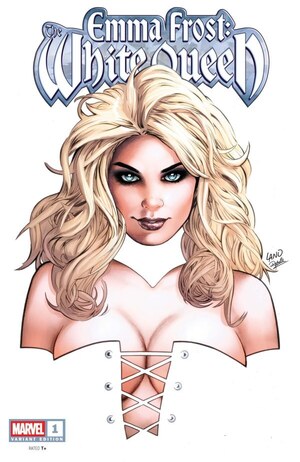 [Emma Frost - White Queen No. 1 (1st printing, Cover K - Greg Land Incentive)]