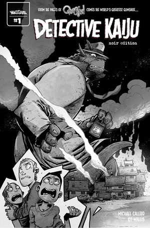 [Detective Kaiju #1 (Cover G - Kit Wallis Lunar Exclusive Noir Edition Variant)]