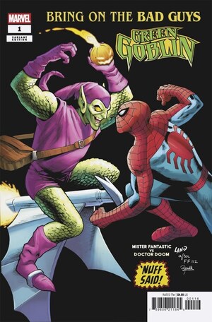 [Bring on the Bad Guys - Green Goblin No. 1 (Cover J - Greg Land 'Nuff Said Incentive)]