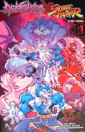 [Darkstalkers X Street Fighter - Blood Throne #1 (1st printing, Cover A - Alberto Albuquerque)]