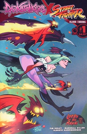 [Darkstalkers X Street Fighter - Blood Throne #1 (1st printing, Cover B - Brett Bean)]