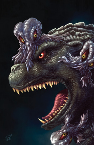 [Godzilla - Here There Be Aliens #2 (Cover C - Fero Pe Full Art Incentive)]